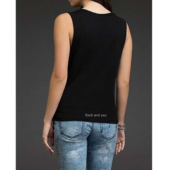 The Beatles Logo Muscle rock Official Tank Top L made in USA NWT - Picture 3 of 3